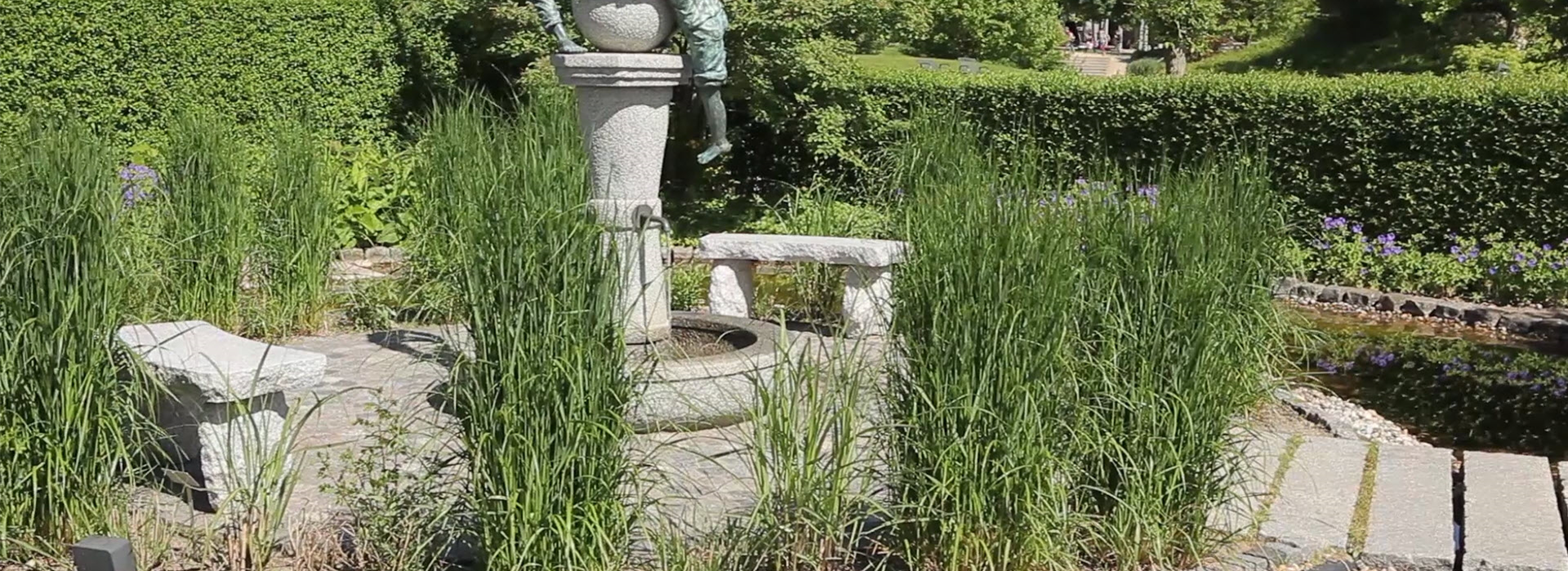 Gartengestaltung - Wasser- und Skulpturengarten (thumbnail)